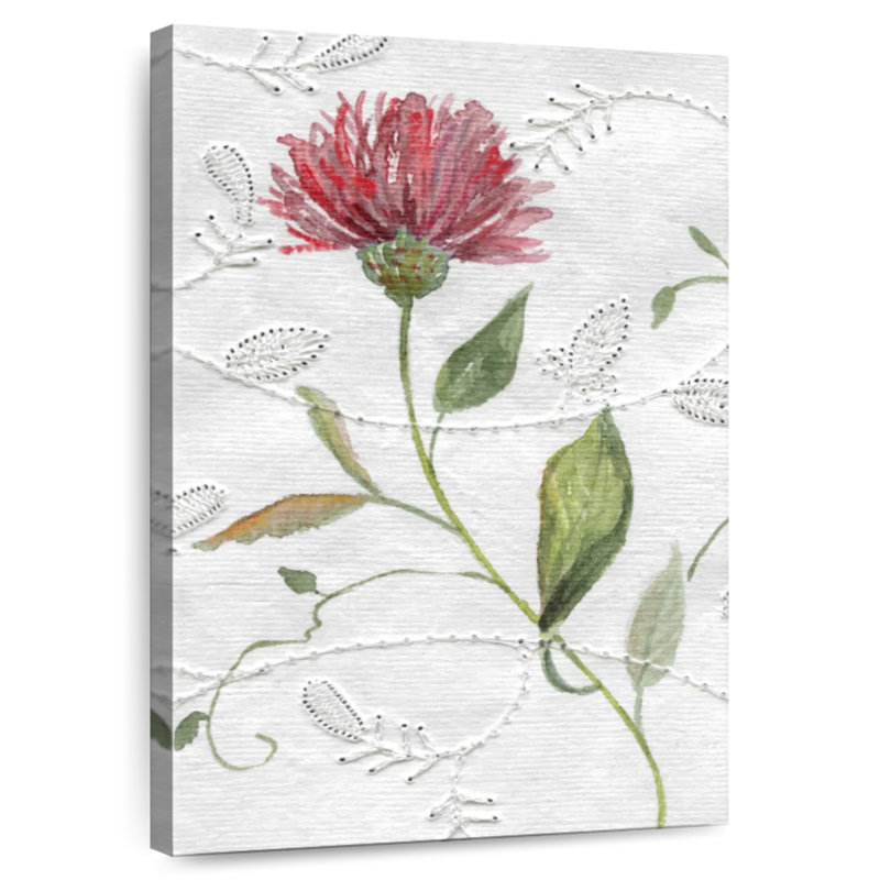 Harnek Botanical Embroidery I, 24" H x 16" W