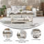 Table basse en bois massif Crary-205420568-205420570