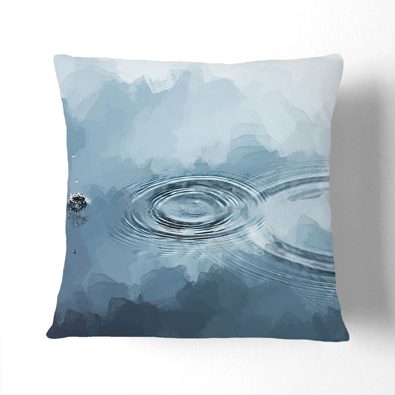 Square Cushion, Stone, 55cm H x 55cm W x 20cm D