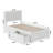 Kindig Solid Wood Platform Bed with Panel Footboard and Storage Drawers-34932271-104230126
