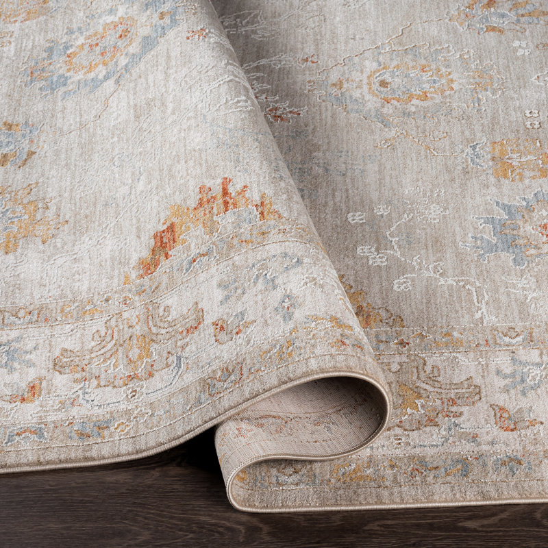 Tapis beige Finnlagh, Rectangle 12 pi x 15 pi