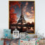 Iyaaz France Eiffel, enchantement sur toile