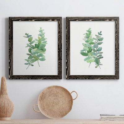 Eucalyptus I - ensemble de 2 reproductions d'art sur toile