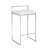 Modern White 25-Inch Counter Stool with Space-Saving Footrest-1494801386