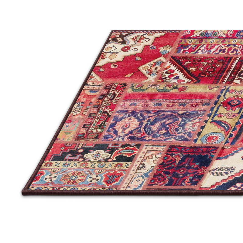 Abstract Indoor Rug, Rectangle 7' x 10'