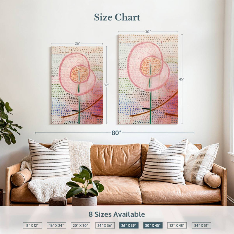 Avery Blossoming 1934, H 39 po x l 26 po
