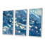 «Water III», ensemble d'art mural sur toile encadré nautique et côtier-72043532-72044208