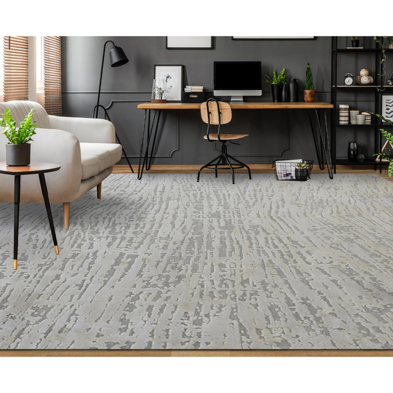 Abstract Area Rug, Rectangle 10' x 14'
