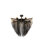 Small Leather Fringe Chandelier