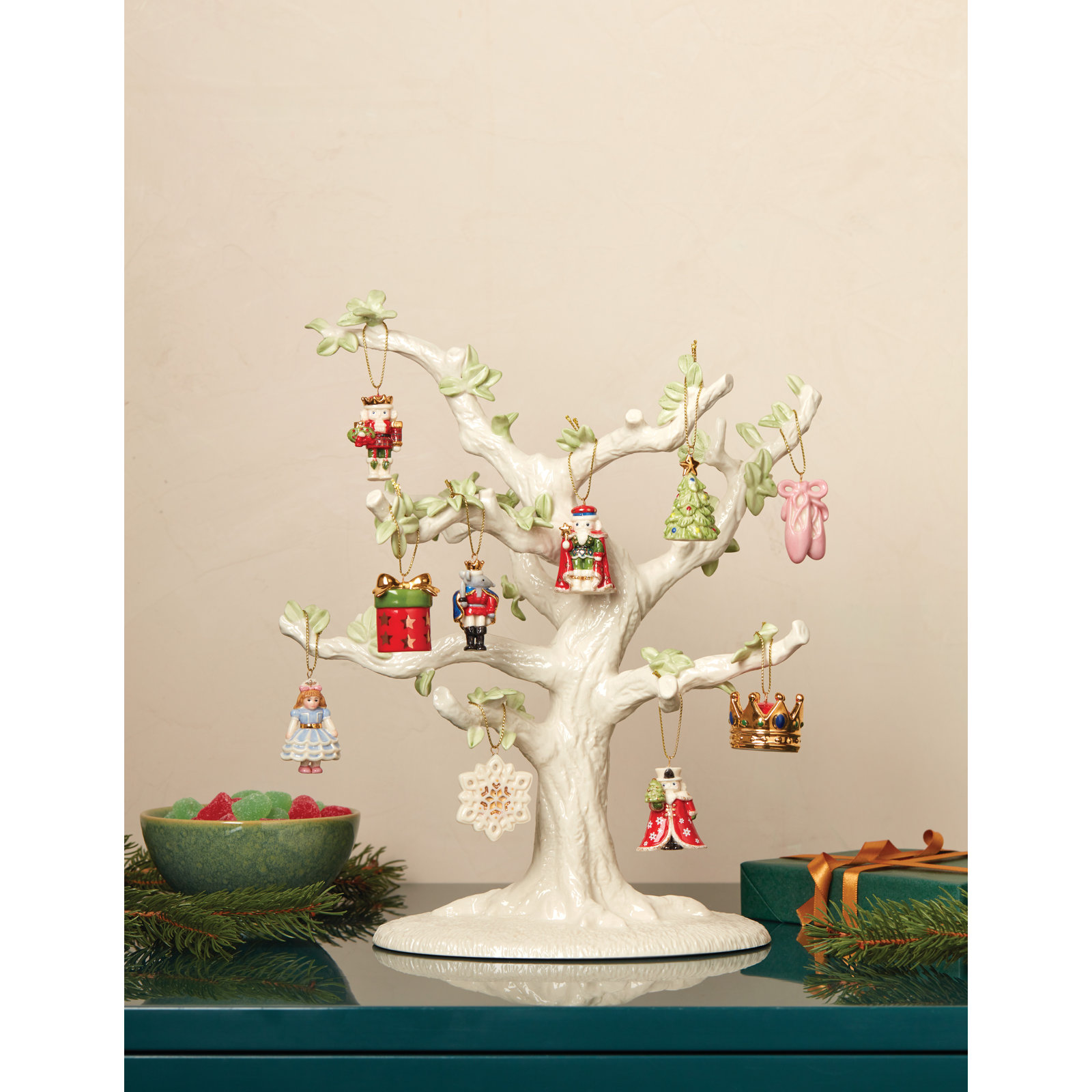 Ornament Trees 2" Porcelain Figurine