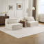 Canapé à compression, canapé-lit convertible au sol, canapé modulaire sans os Diy, aucun assemblage requis, tissu polaire circulaire, surdimensionné à 2 places avec 2 coussins-1392233983