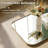 Wide Arch Rectangle Bathroom Vanity Mirror | Stainless Steel Frame-569796401-569796400