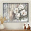 Pivoines par la porte de grange glacée - pivoines, art mural-150807878-106884670-150807874