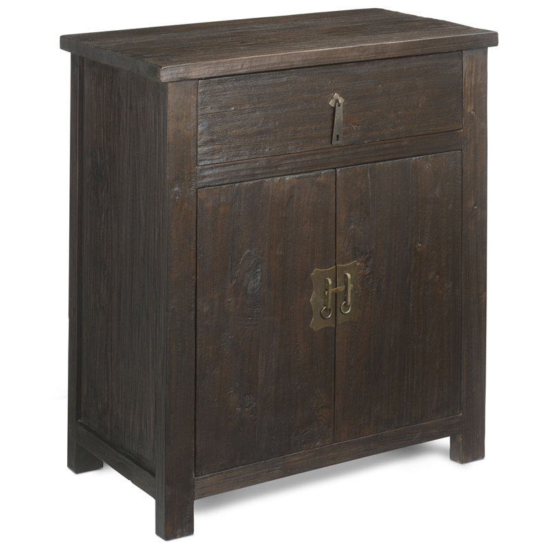 Ridgeville Solid Wood 2 - Door Standard Accent Cabinet