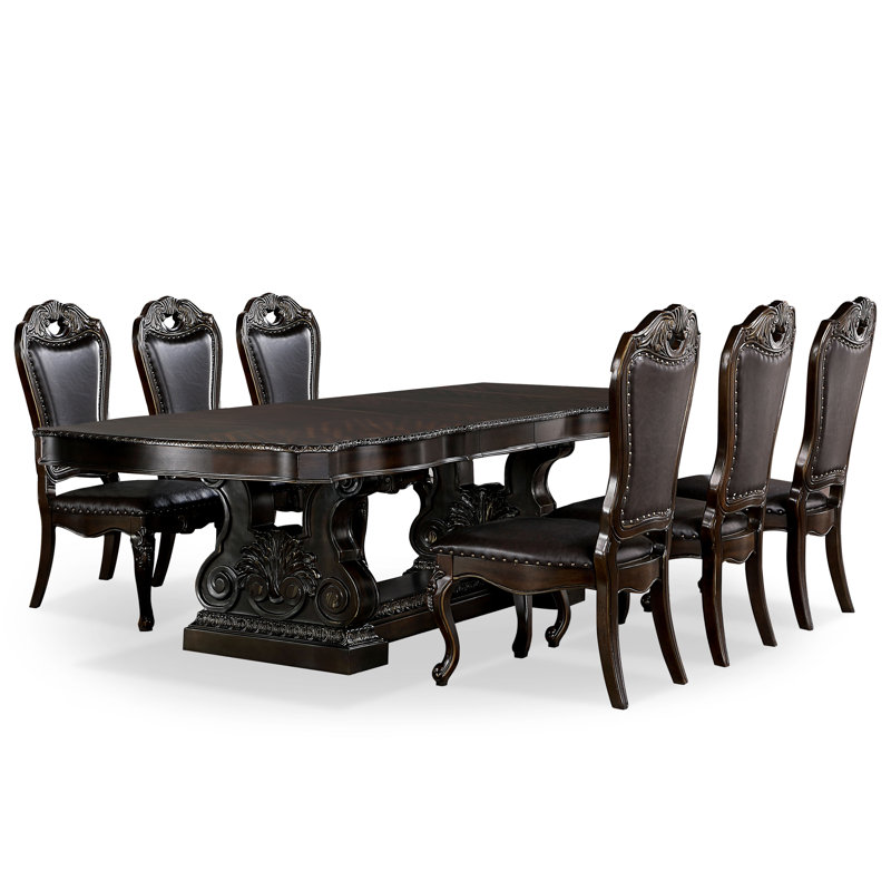 Ensemble de table de salle à manger 7 pièces Ardmore, 7 pièces : table, 6 chaises