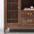 Solid Wood Storage Porch Cabinet