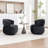 Olevide Swivel Barrel Chair-472054633