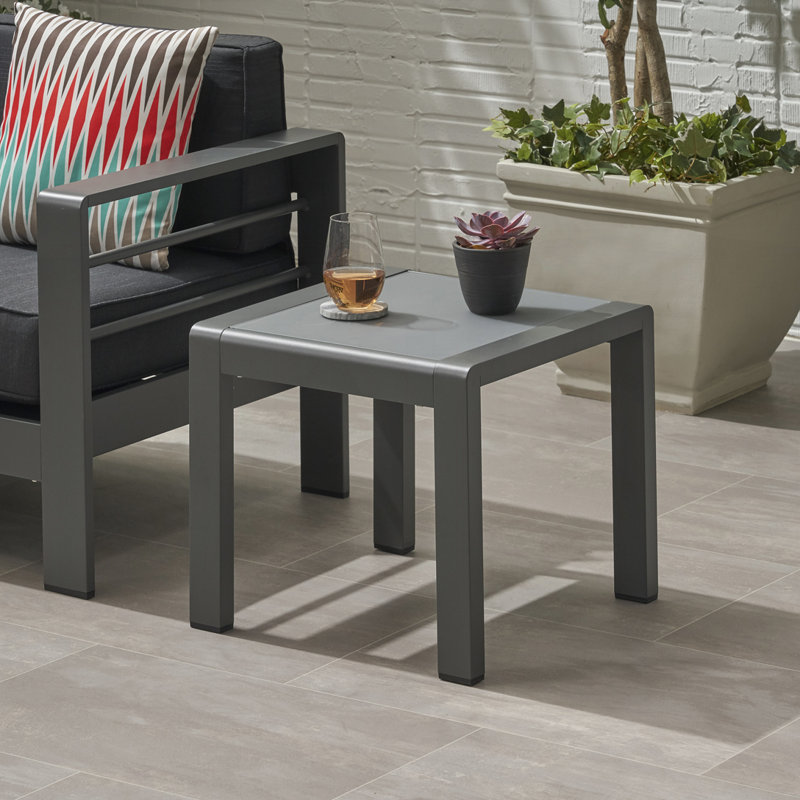 Table d'appoint Roselee, Gris
