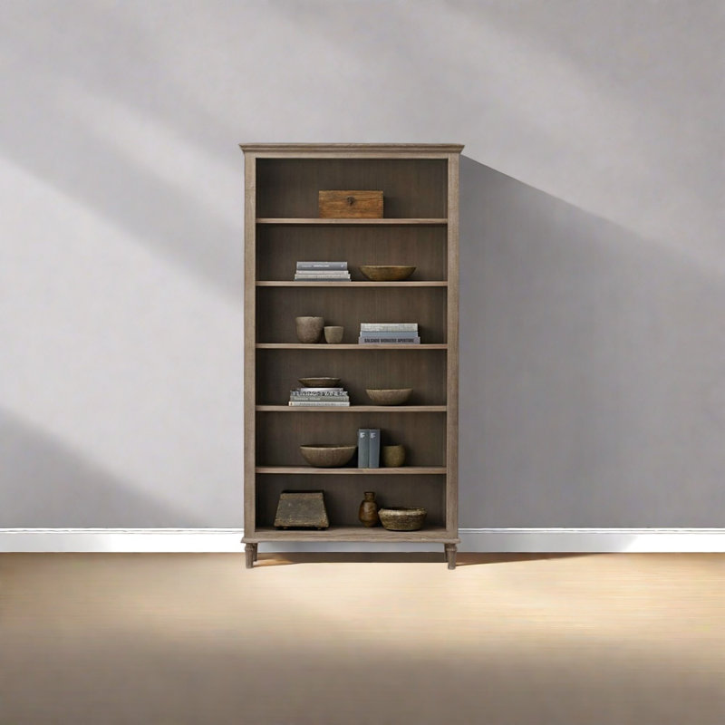 Armoire de rangement ouverte de grande capacité, Gris clair