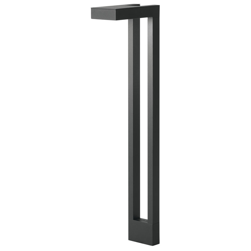 Two Arm Path Light, Textured Black