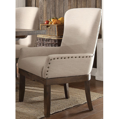 Aralynn 21'' H Linen Upholstered Armchair