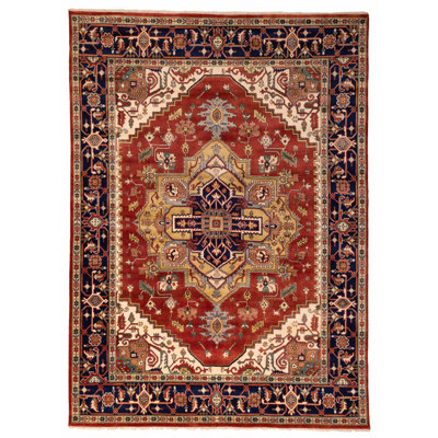 Tapis cuivre Serapi Heritage 10 pi 0 po x 13 pi 6 po