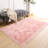 Halle-Mia Shag Fluffy Faux Sheepskin Area Rug in Pink-2042097558