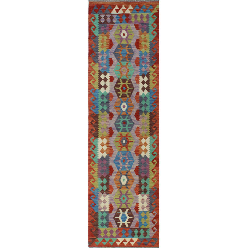 Flatweave Nelly Purple Runner