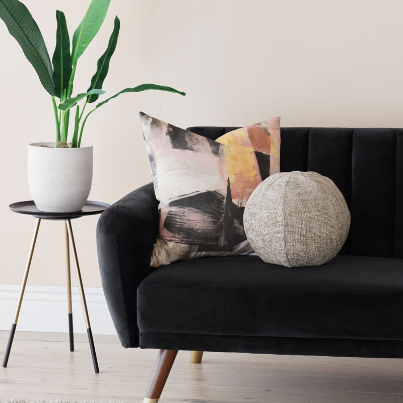 Alma Circular Pillow Cover & Insert