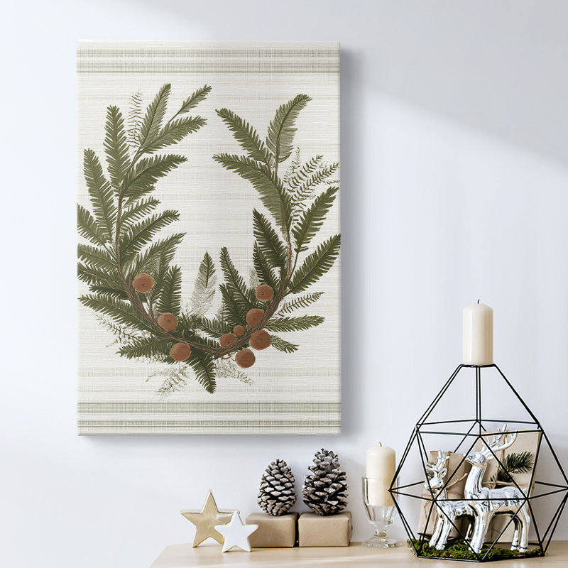 Art des Fêtes de Noël - Toile tendue avec châssis CCDLXIV, H 18 po x l 12 po