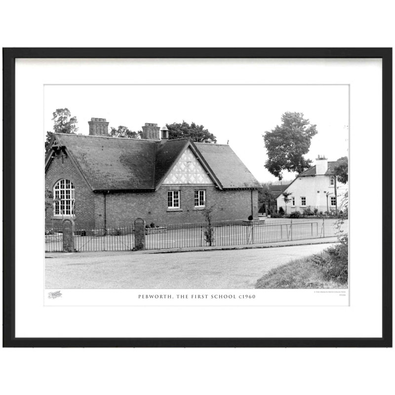 Pebworth, The First School C1960 by Francis Frith - Single Picture Frame Print, 40cm H x 50cm W x 2.3cm D