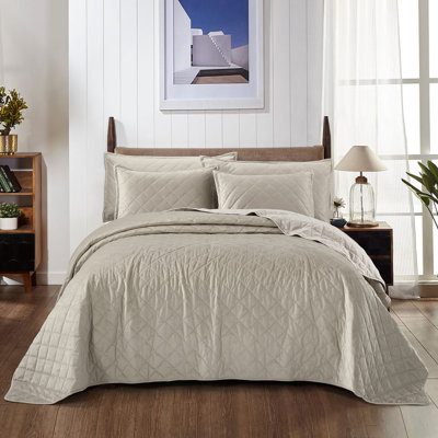 Ensemble de 5 pièces en velours matelassé
