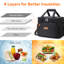 Large Lunch Bag Insulated Lunch Box Soft Cooler Cooling Tote For Adult Men Women-845813641-845813640