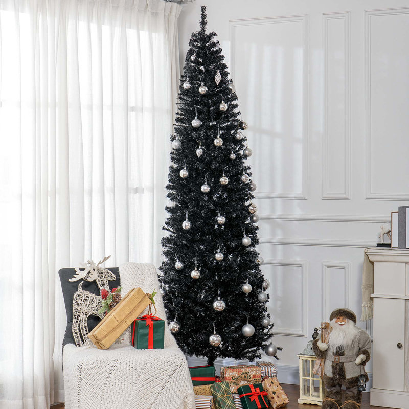 Sapin de Noël artificiel de 8 pi avec 816 pointes de branches réalistes