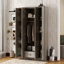 Armoire 4 portes avec 1 tiroir