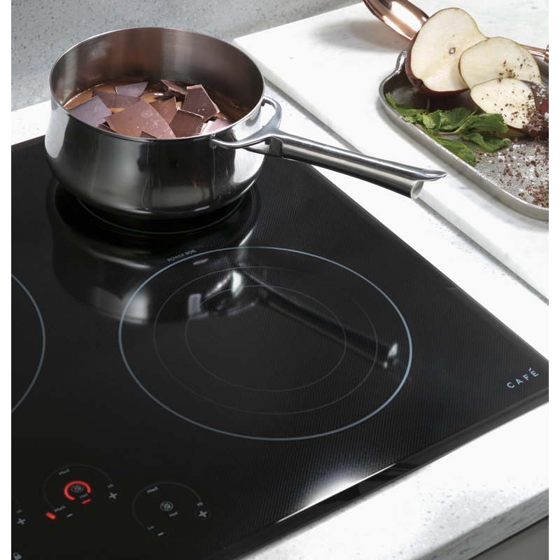 Café 30" Electric Cooktop with 5 Elements and Griddle, Matte Black