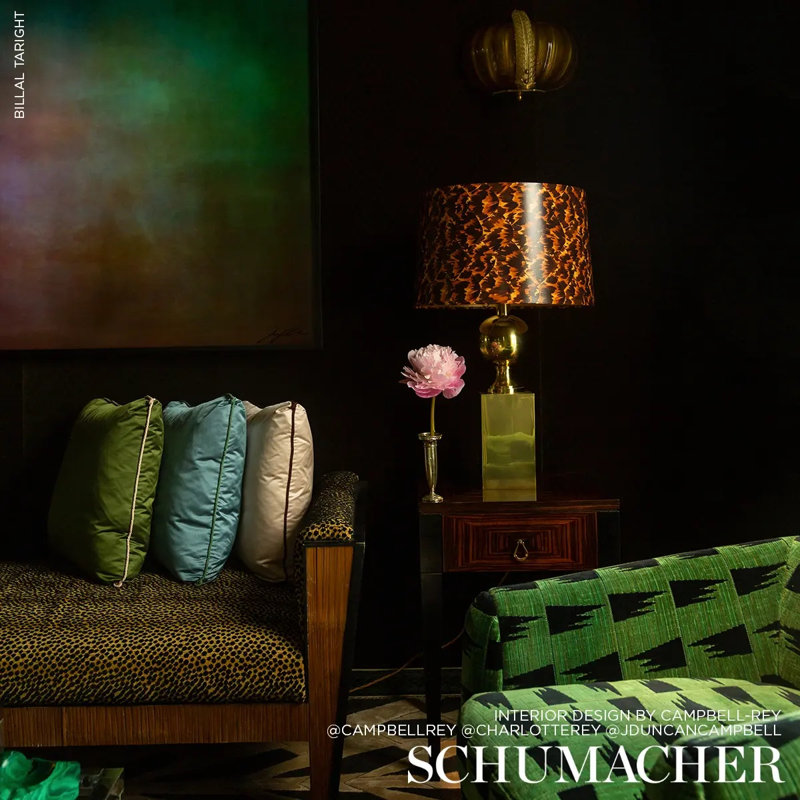 Tissu tutsi Schumacher x David Kaihoi, Vert