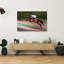 Dynamic Horse Jump Elegant Contemporary Horse Wall Art Print 1 Piece Wrapped Canvas Wall Art-33942415