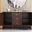 Nouveau buffet en bois massif de style chinois