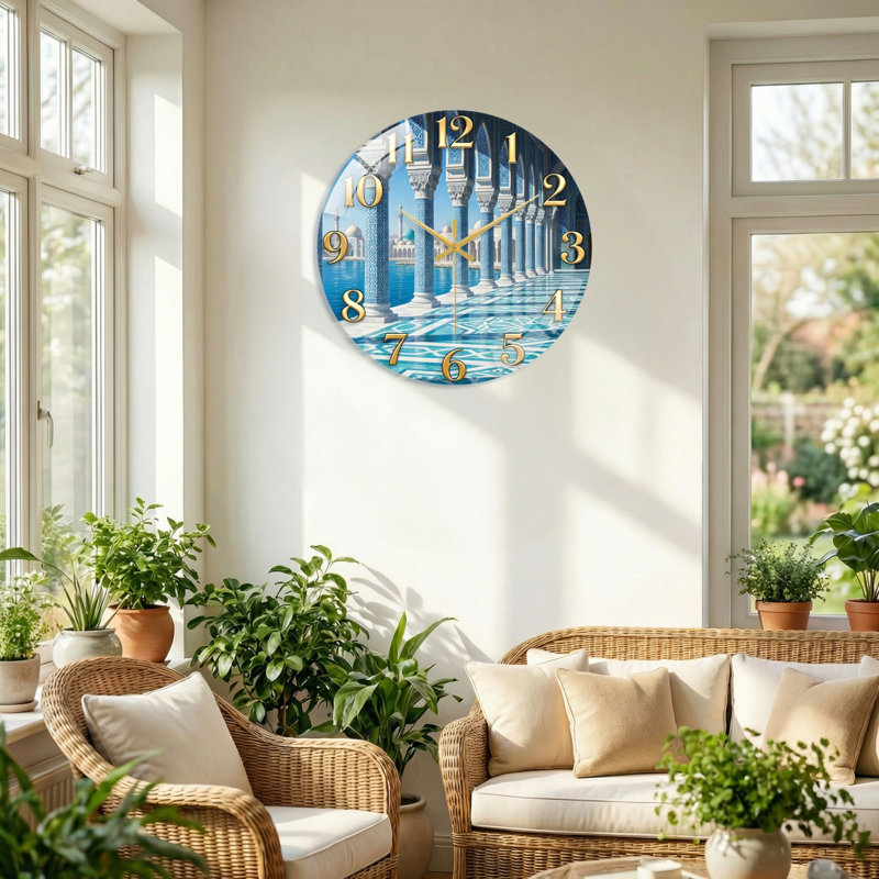 "Décoration intérieure moderne en verre", 40 x 40 cm (15,7 x 15,7 pouces)