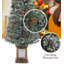 Angadresma 138cm H Lighted Artificial Christmas Tree