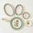 Indian Tea Glass Set With Saucers (6-Piece)