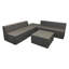 Amlie 78cm Wide Square Solid Colour Pouffe Ottoman-1295087103