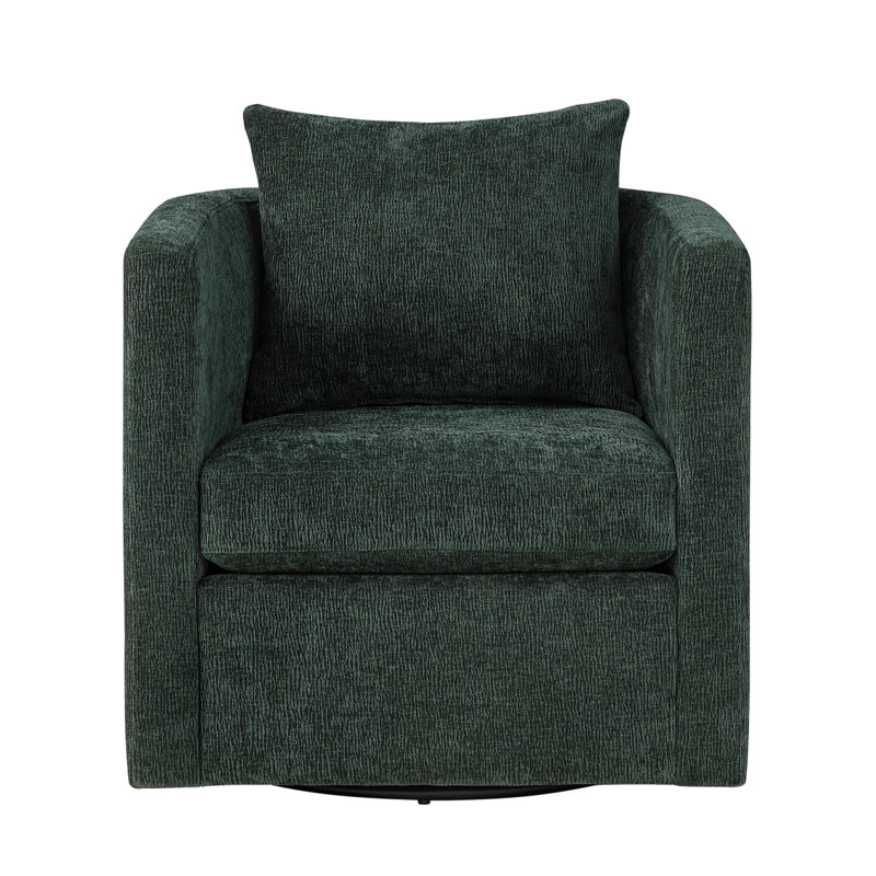Fauteuil demi-tonneau vert Sutton Kelly, Green