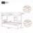 Twin Over Twin Bunk Bed With Ladder,White