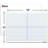 Scribbledo 5 Pack Dry Erase Xy Axis Coordinate Plane Graph Lap Boards 9” X 12” For Student Teachers And Classroom Use, Math White Board - Double Sided White Boards With 5 Erasers Included