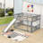 Haiven Full over Full Wood Standard Bunk Bed with Slide-1310508661