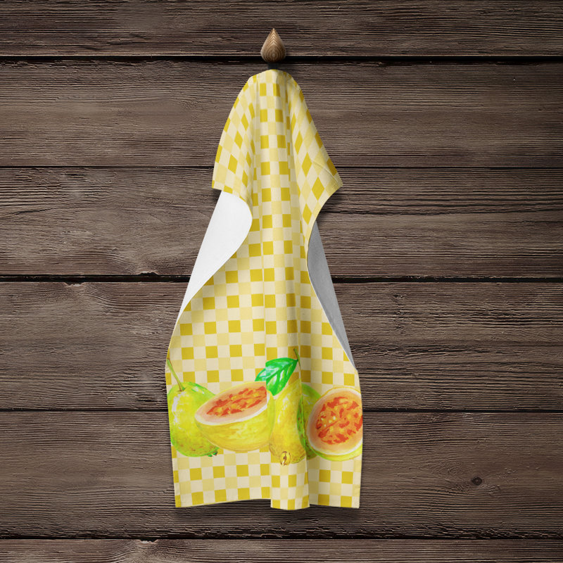 Chiffons guavas on basketweave