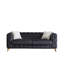 Canapé moderne 3 places avec 2 coussins-1817497946