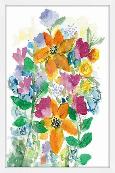 Lindsay Megahed - Single Picture Frame Painting, 61cm H x 41cm W